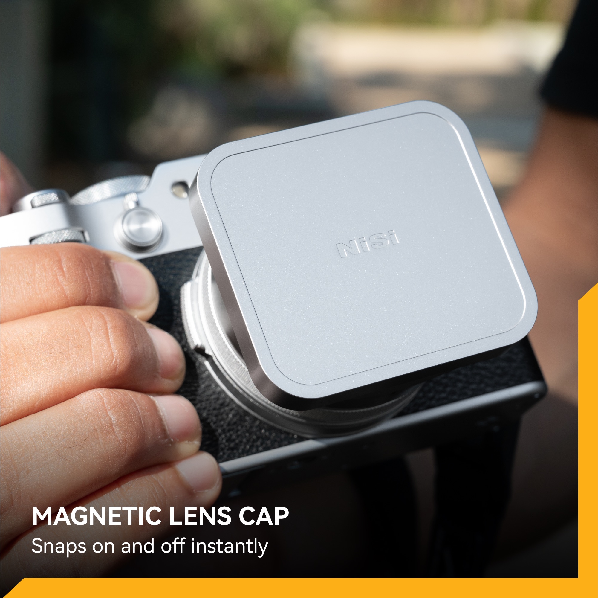 Jetmag Pro for Fujifilm X100 Series Lens Hood Kit - Silver