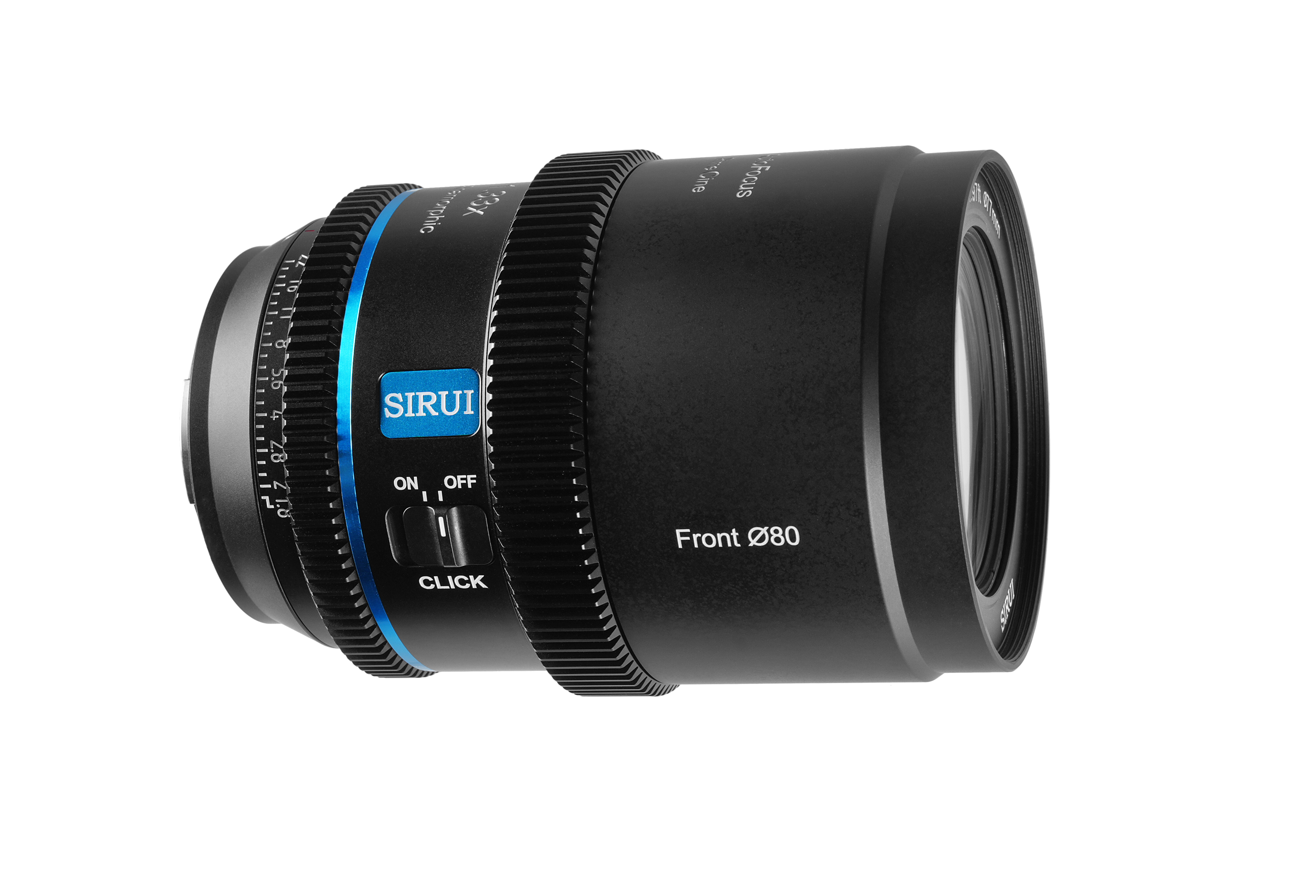Sirui 40mm T1.8 1.33X S36 AF Anamorphic Lens (L Mount) - Blue Flare