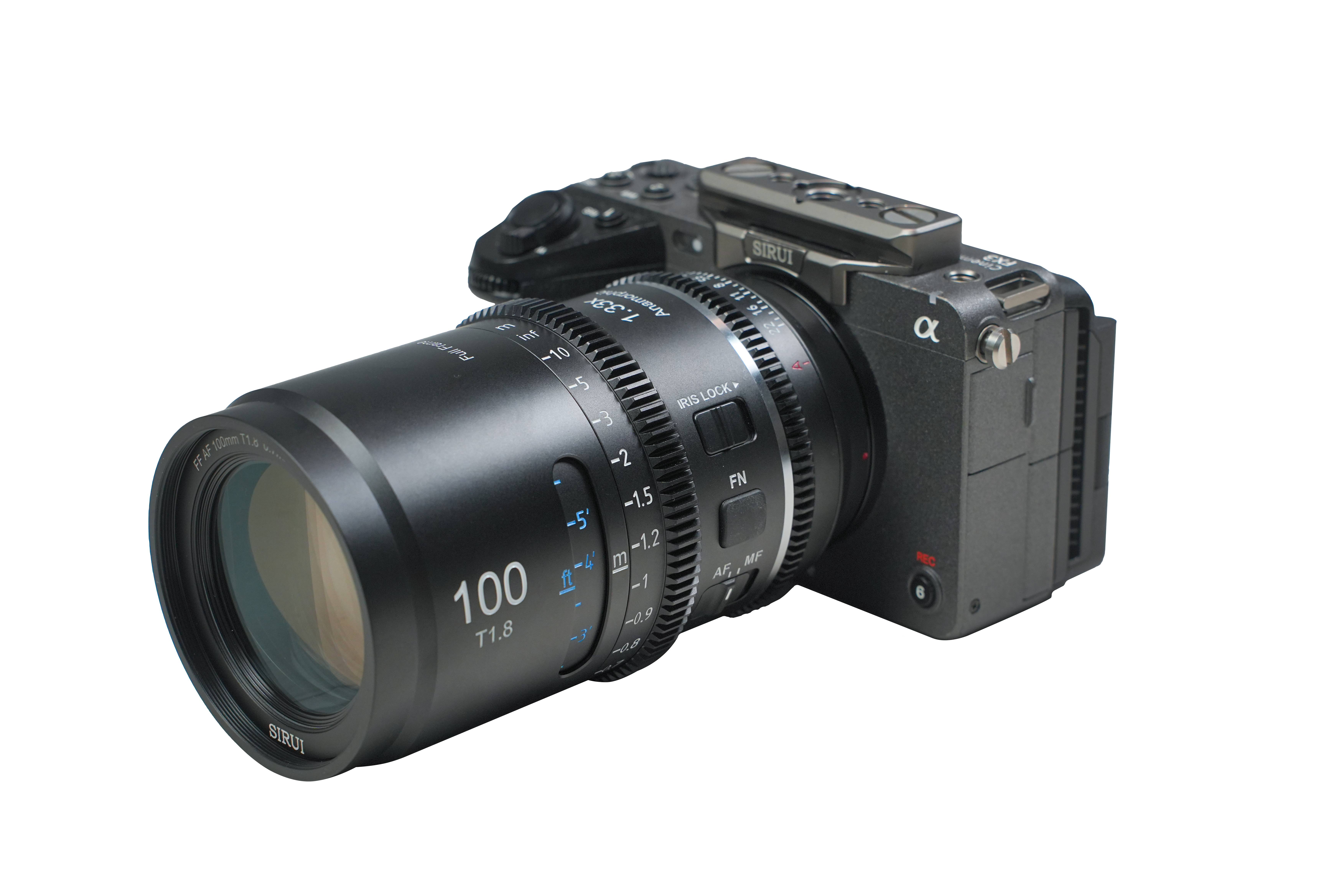 Sirui Astra 100mm  T1.8 1.33x AF Full Frame Anamorphic Cine Lens (L mount) - Neutral Flare