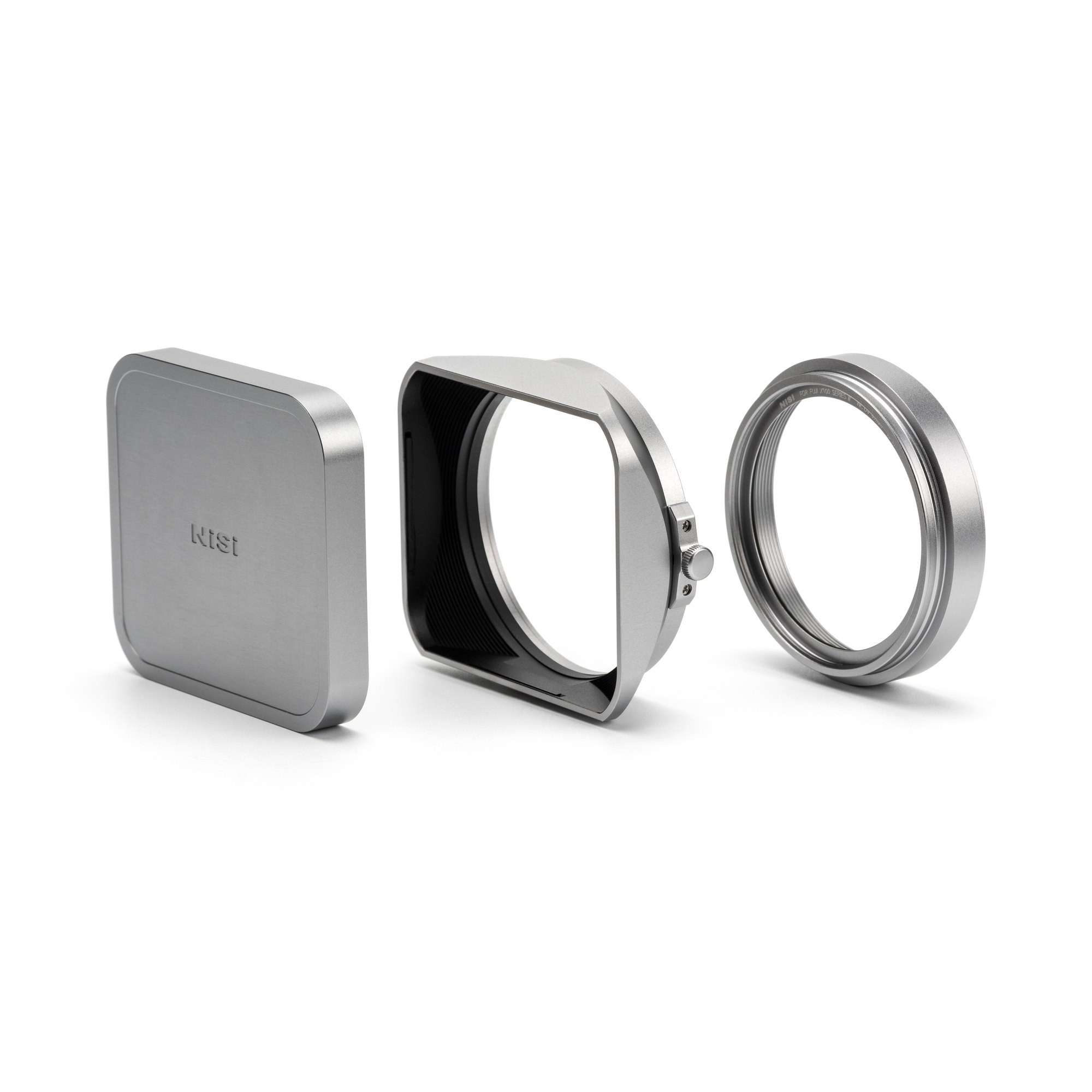 Jetmag Pro FUJIFILM X100 Series Lens Hood Kit III - Silver