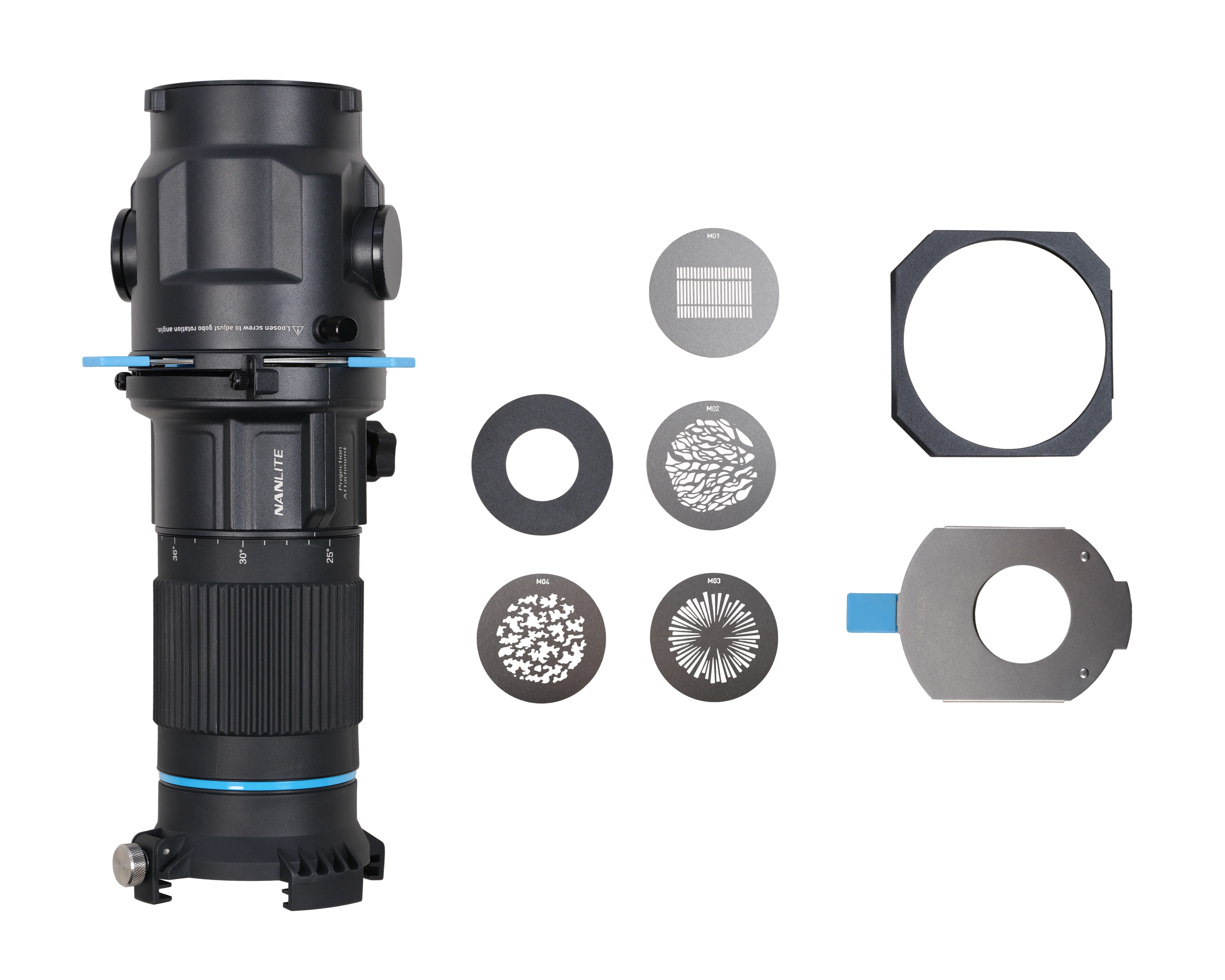 NANLITE 25°-45° Projection Attachment Bowens Mount