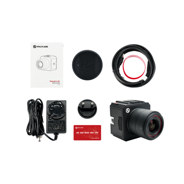 VenusLiv Air 24/7 Livestream Camera - Black