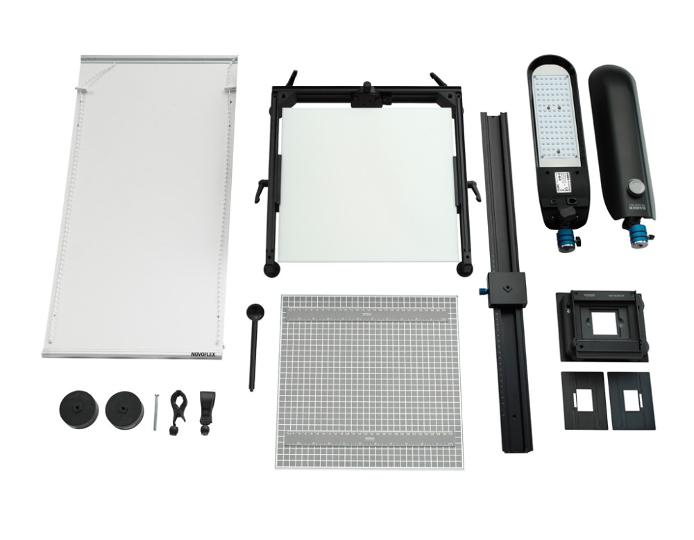 Makro-Reprostand - Komplettset