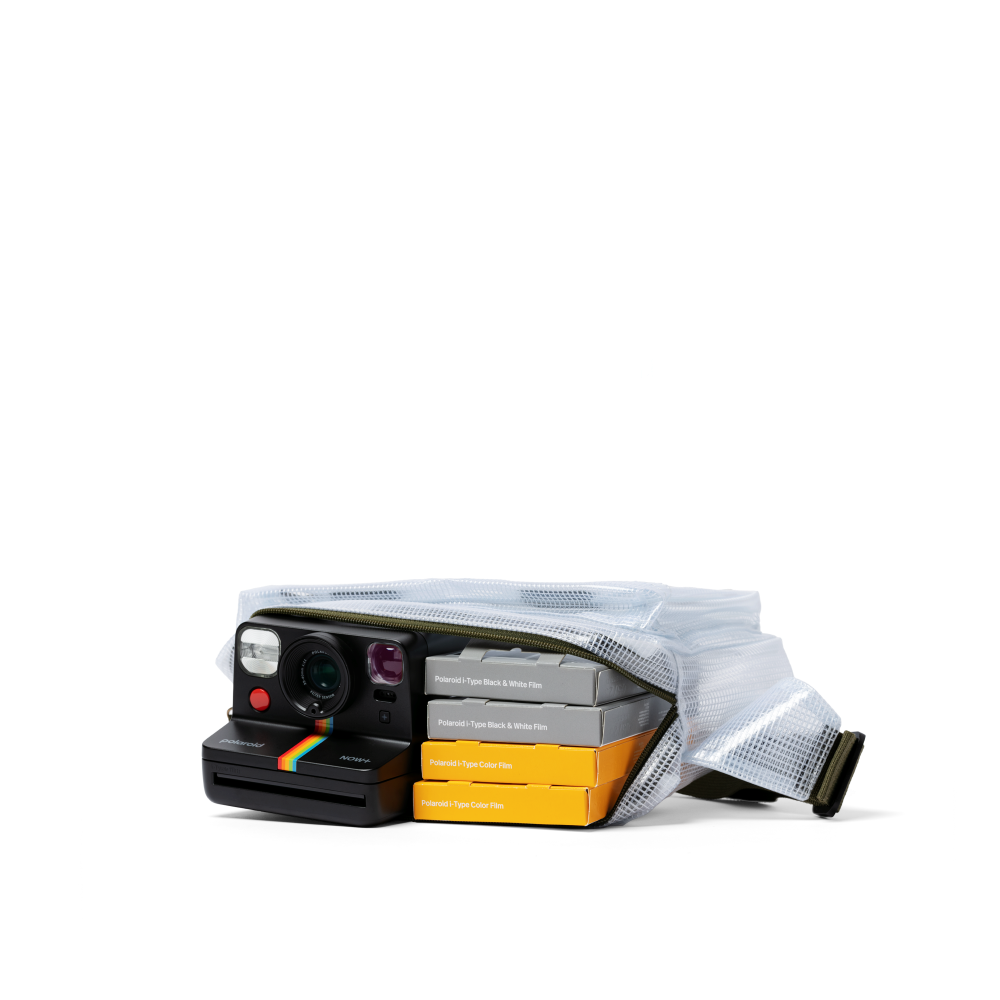 Polaroid Ripstop Crossbody - Clear