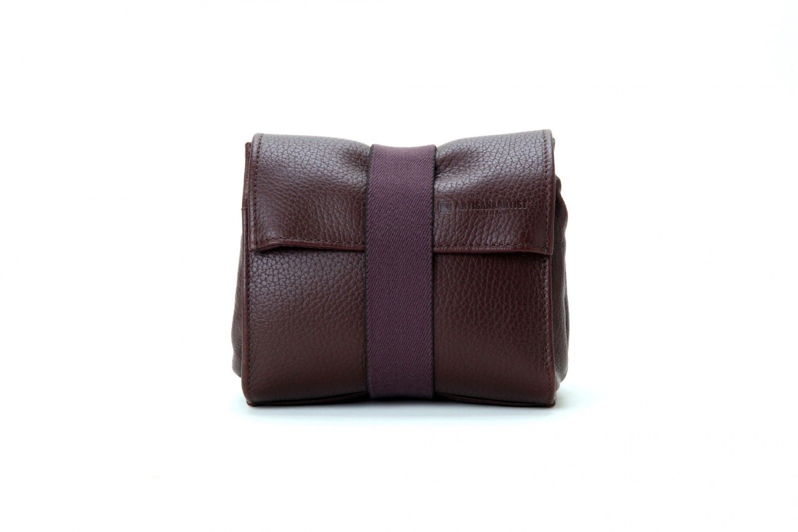 ACAM-77 Leather Pouch (S) - Brown