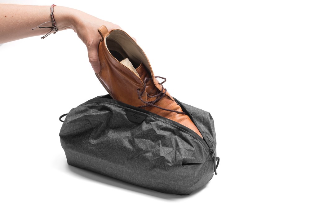 Shoe Pouch - Charcoal PFAS Free