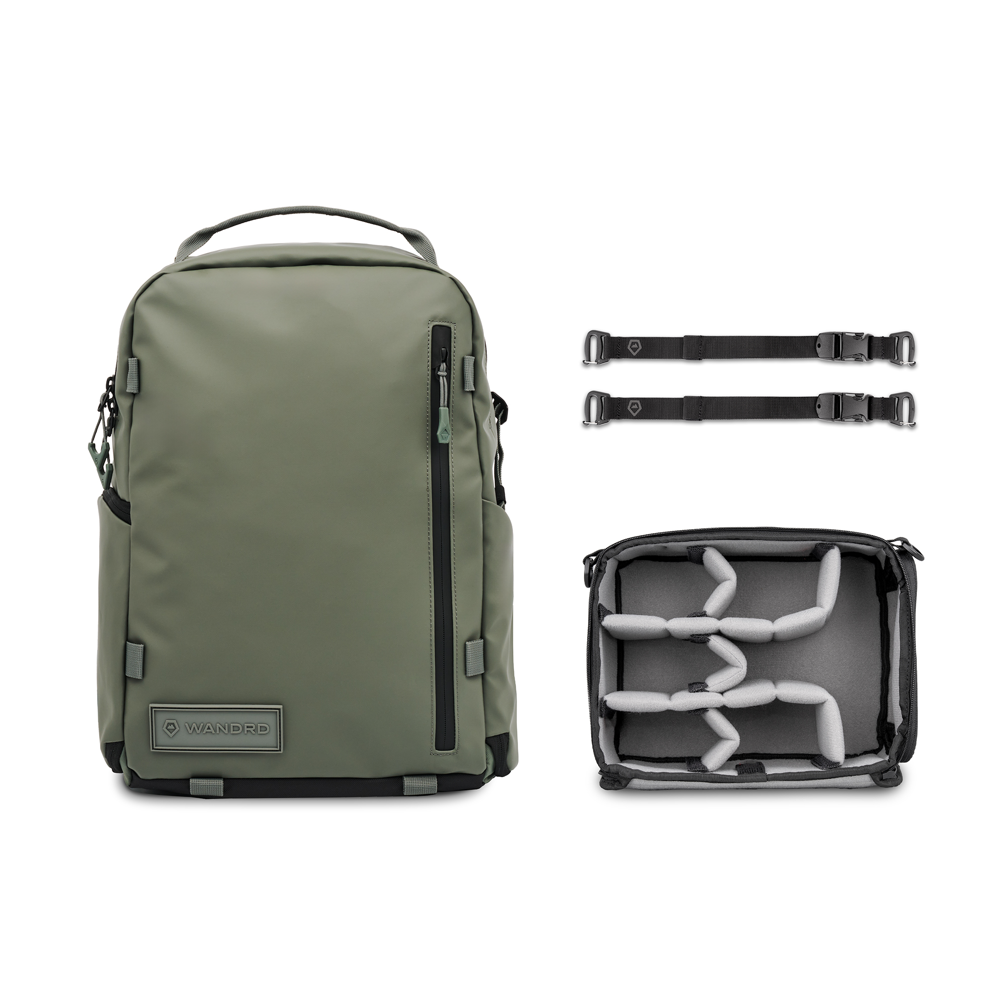 PRVKE 21 Zip Photo Bundle Wasatch Green