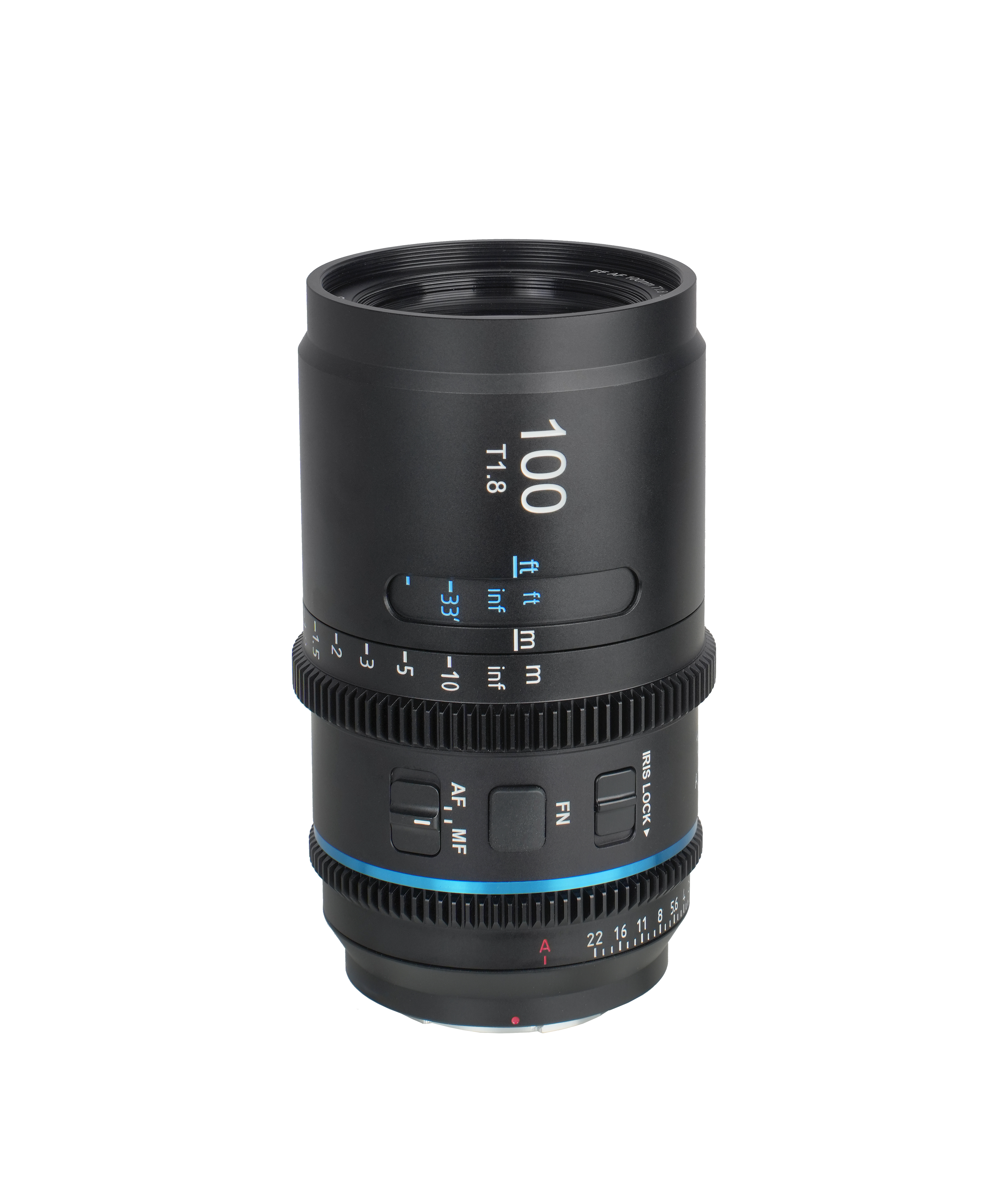Sirui Astra 100mm  T1.8 1.33x AF Full Frame Anamorphic Cine Lens (E mount) - Blue Flare