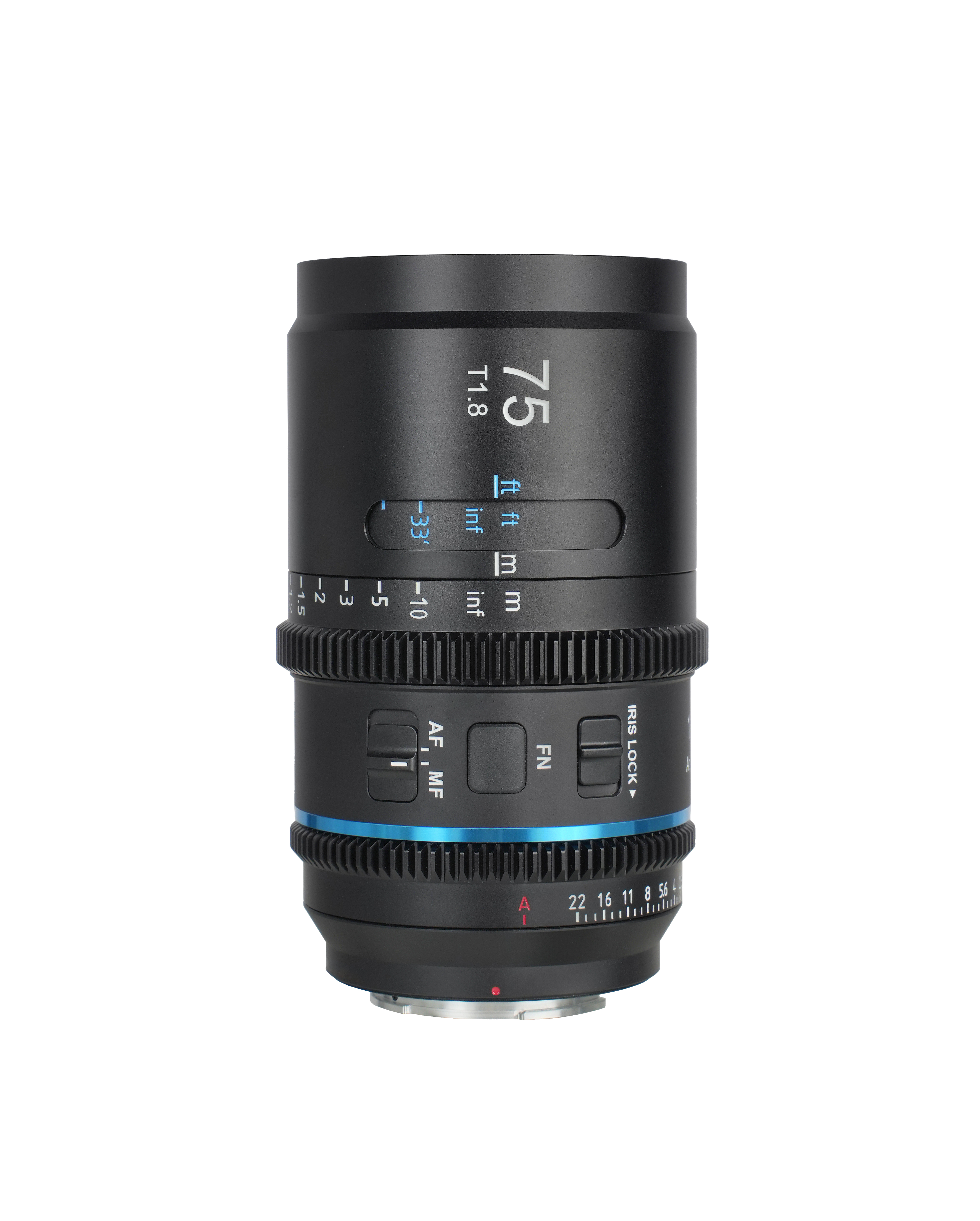 Sirui Astra 75mm  T1.8 1.33x AF Full Frame Anamorphic Cine Lens (Z mount) - Blue Flare