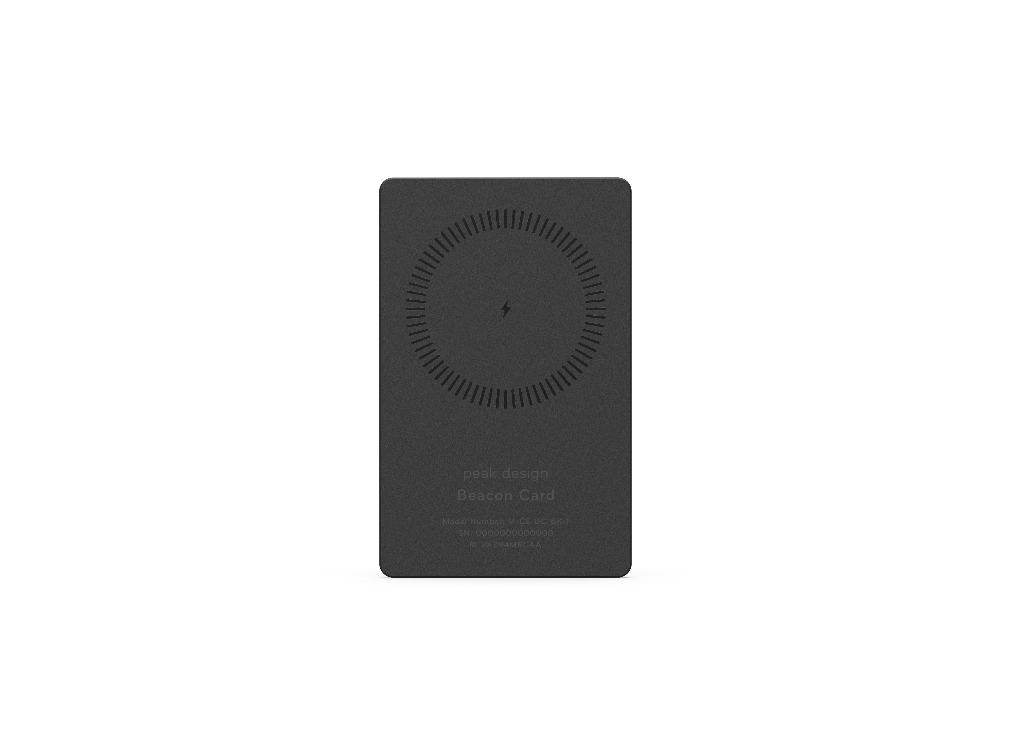 Beacon Finder Card - Black