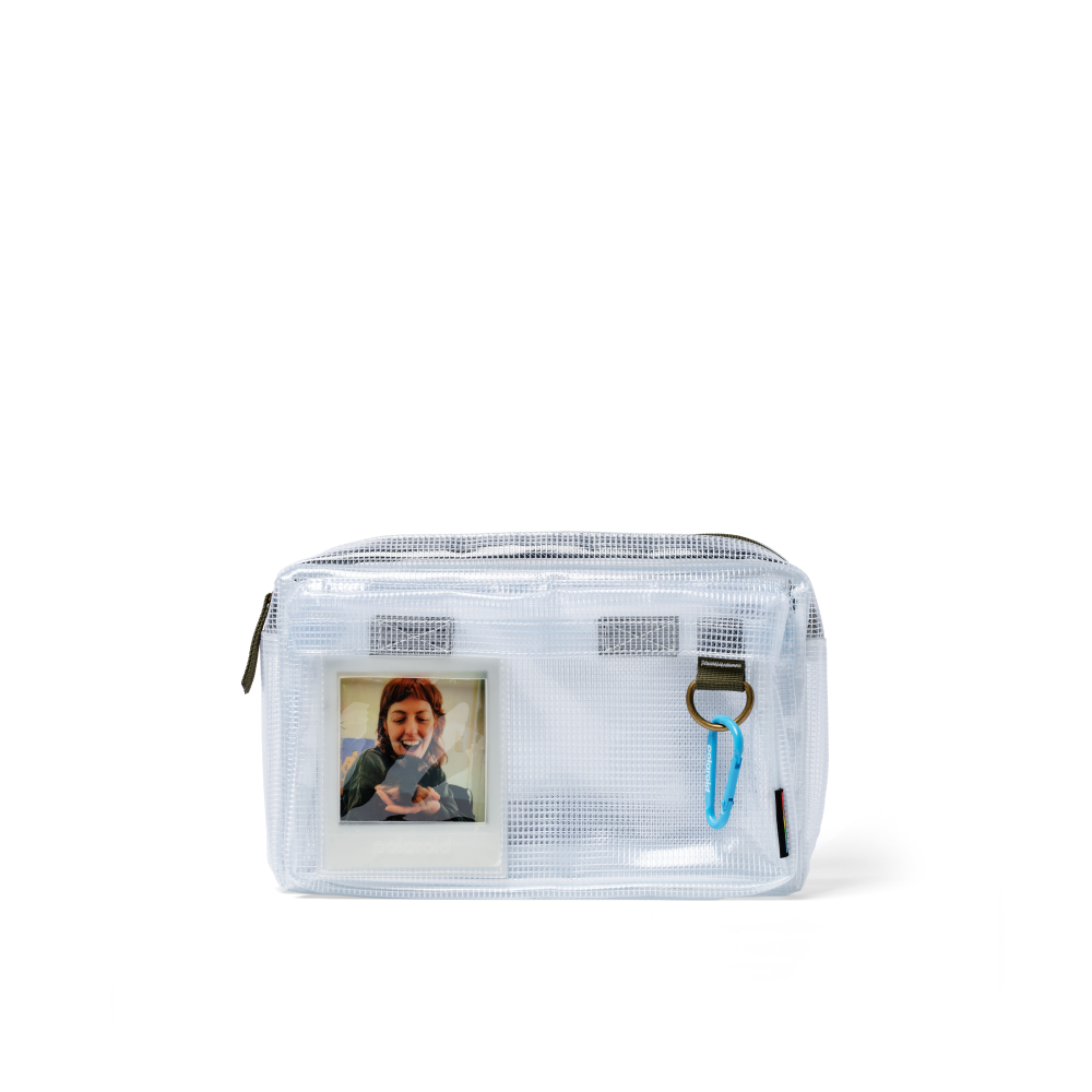 Polaroid Ripstop Crossbody - Clear