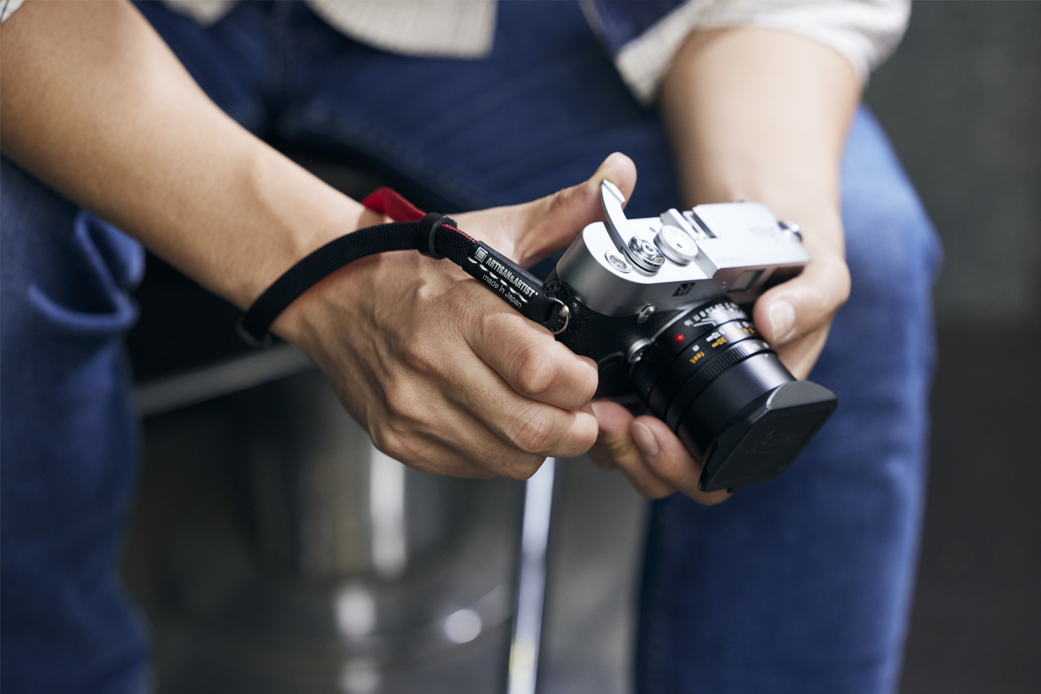 ACAM-313A Braided Silk Cord Camera Hand Strap