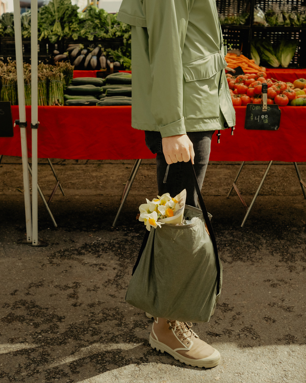Packable Tote - Sage PFAS Free