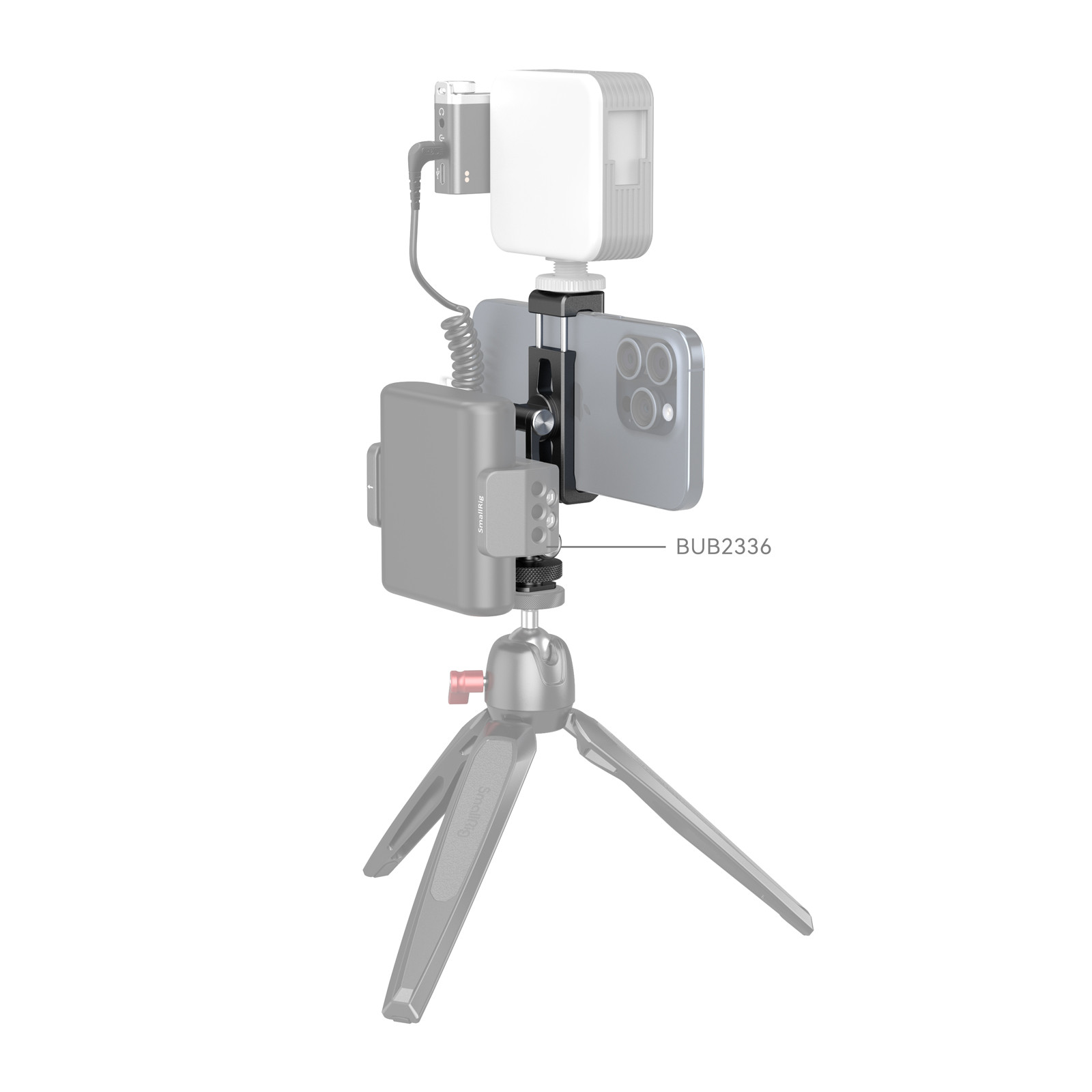 Metal Phone Holder with Cold Shoe Mount 4382