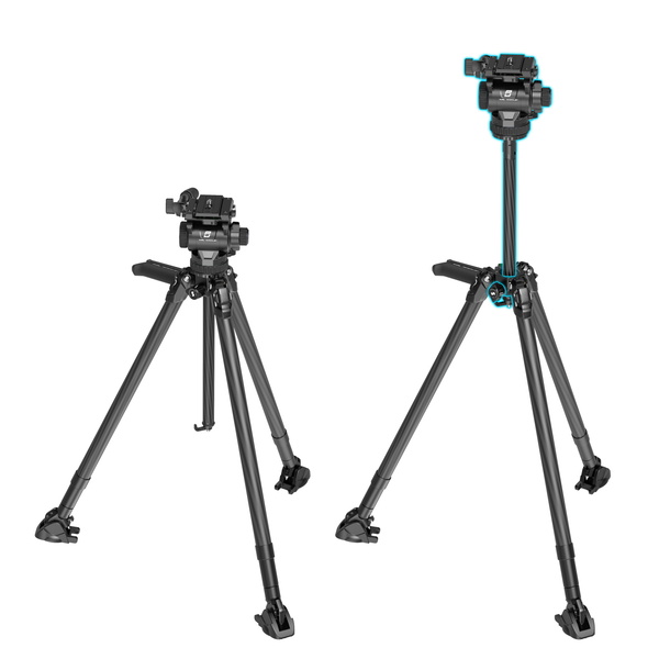 Potato Jet TRIBEX Hydraulic Carbon Fiber Tripod Kit 4259