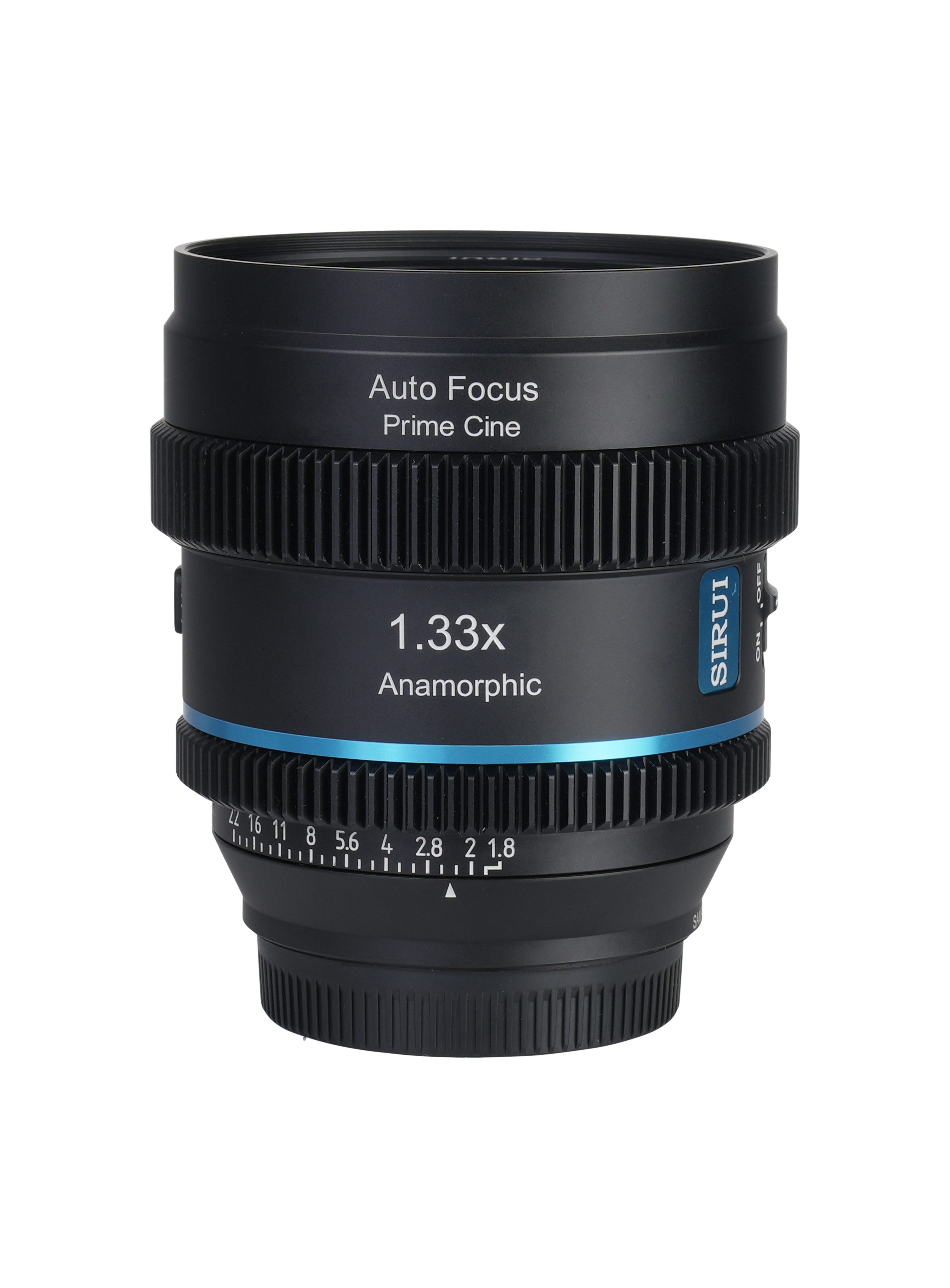 Sirui 20mm T1.8 1.33X S35 AF Anamorphic Lens (Z Mount) - Blue Flare