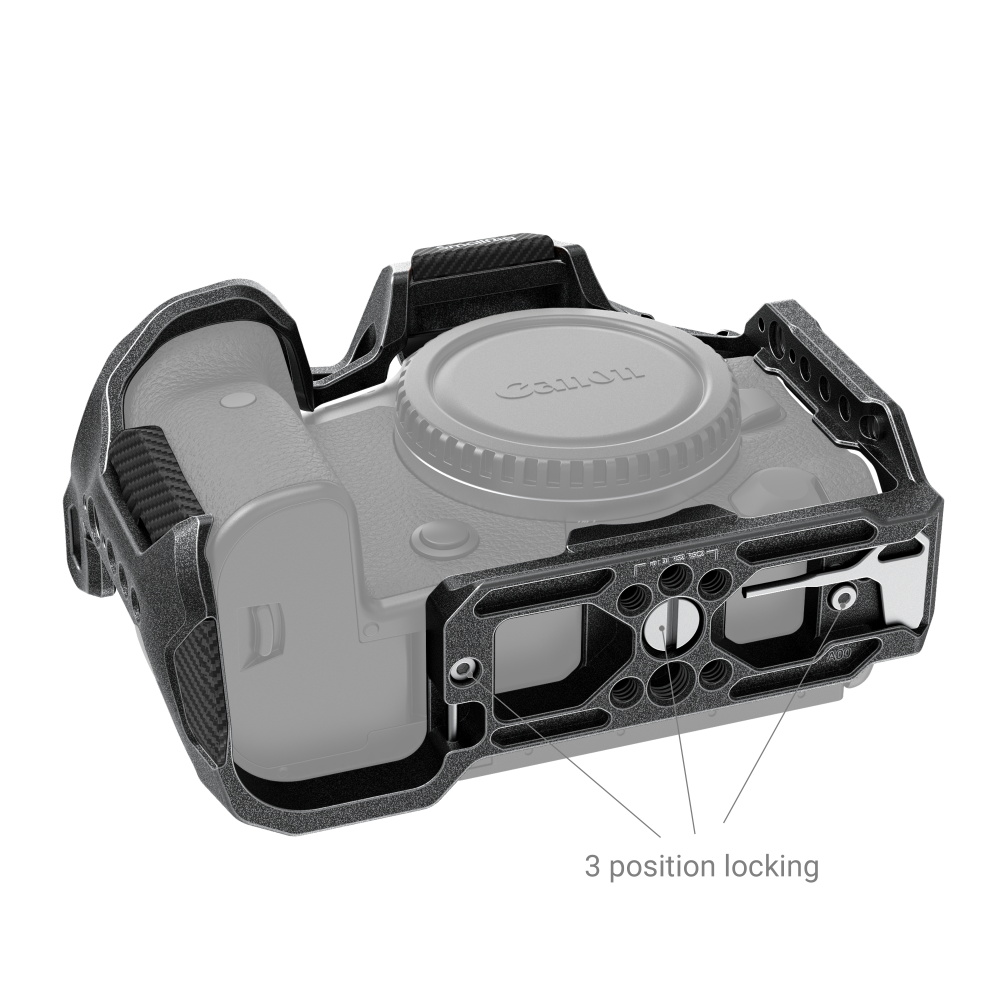 Cage Canon EOS R5/R5C/R6 "Black Mamba" 3233