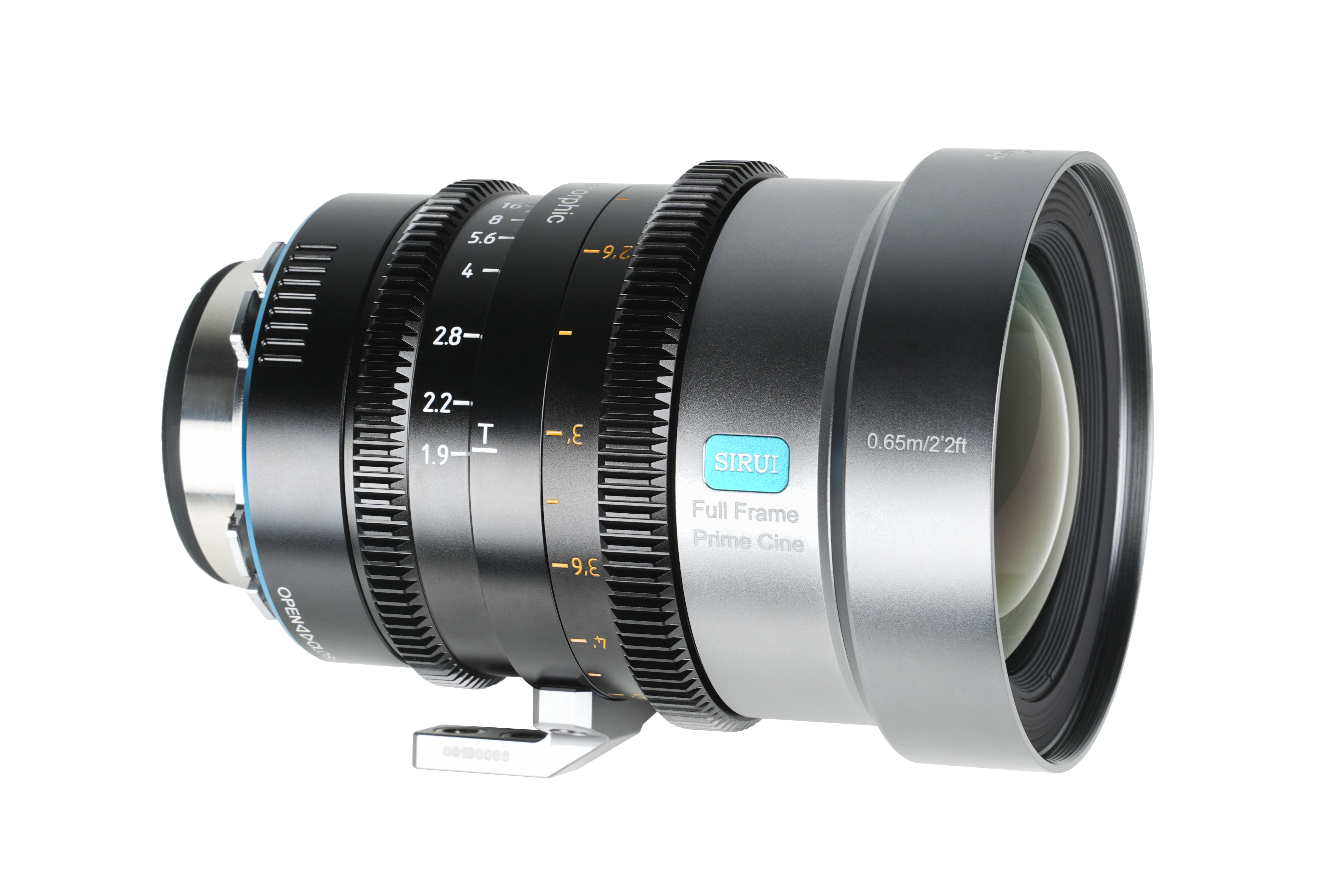 Sirui IronStar 45mm T1.9 1.5x Anamorphic Full Frame Cine Lens (PL / EF- Mount)- Blue Flare
