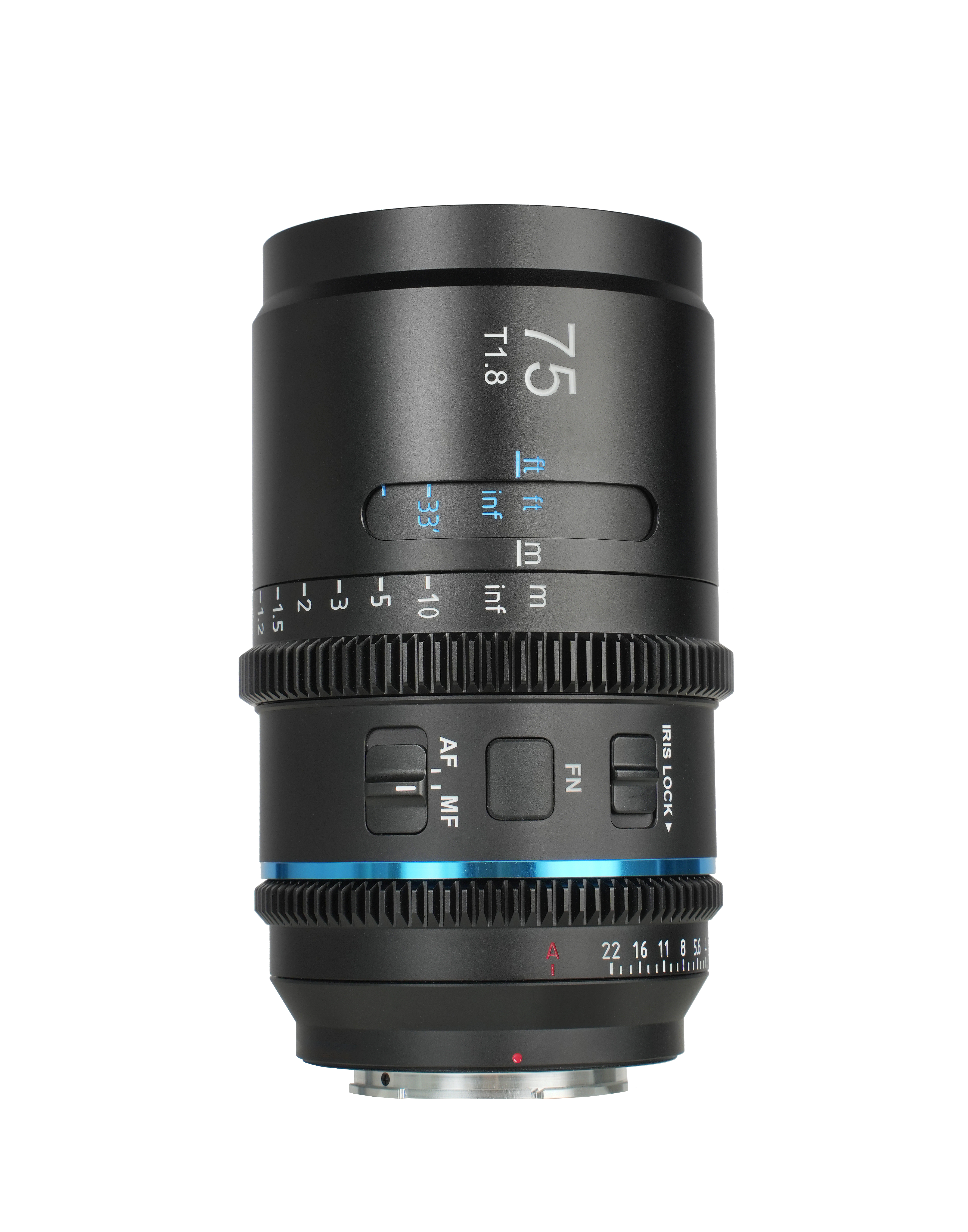 Sirui Astra 75mm  T1.8 1.33x AF Full Frame Anamorphic Cine Lens (E mount) - Blue Flare