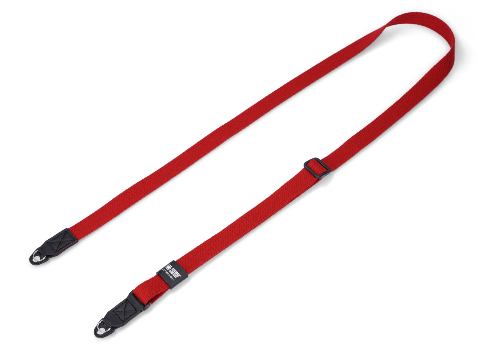 ACAM-100AA Slim and Soft Cloth Camera Strap (L) - Red