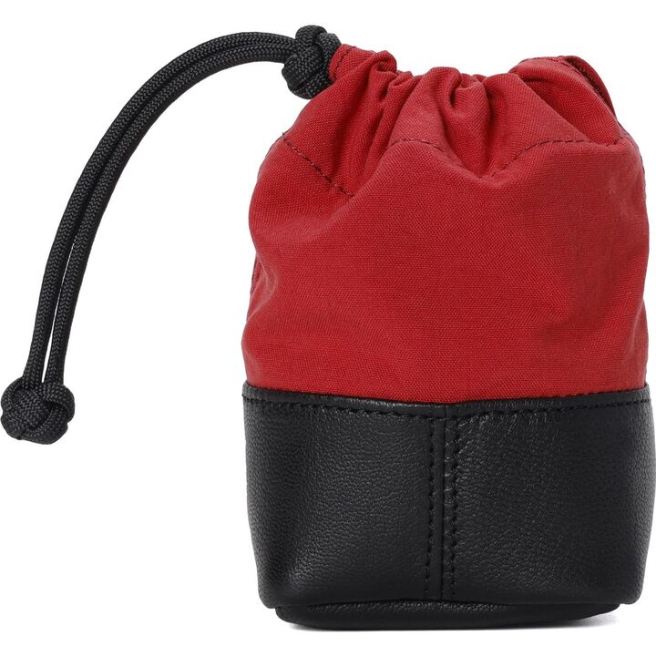 Fabric Camera Lens Pouch - Red (S)