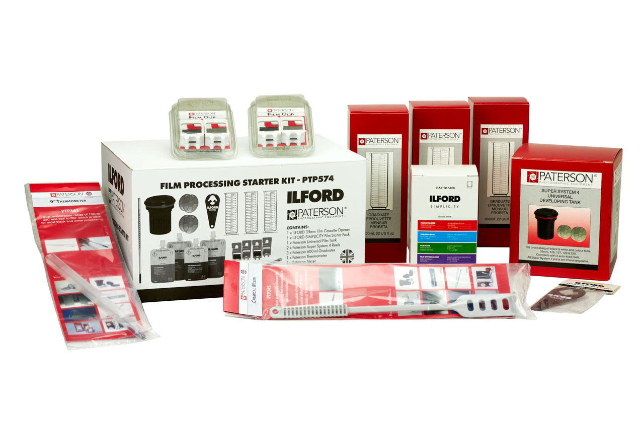 ILFORD & Paterson Film Starter Kit