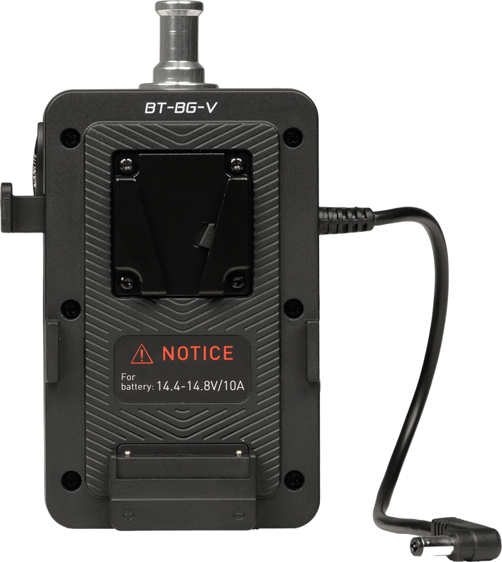NANLITE V-mount Battery Grip w. DC Connector