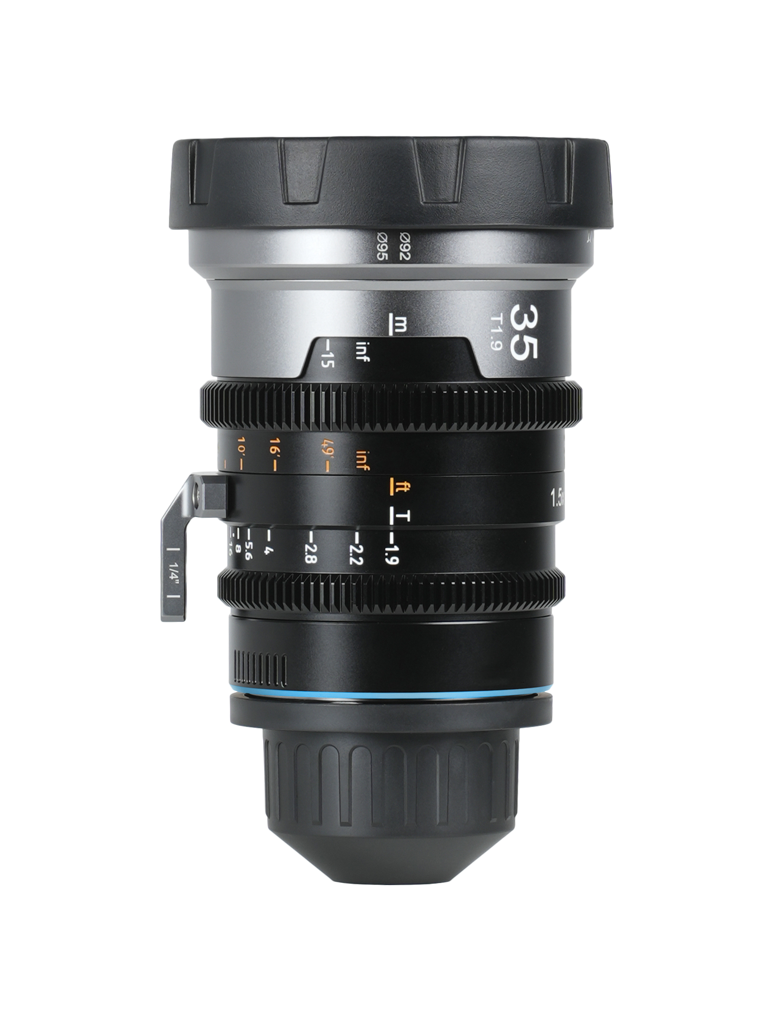 Sirui IronStar 35mm T1.9 1.5x Anamorphic Full Frame Cine Lens (PL / EF- Mount) - Blue Flare