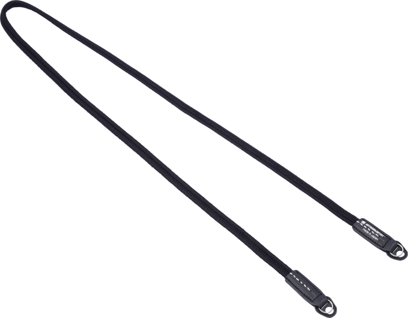 Silk Cord Camera Strap Ring (L) - Black