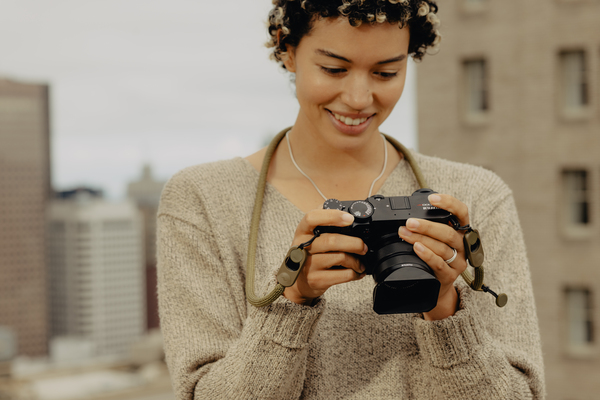 Rope Camera Strap Standard - Kelp