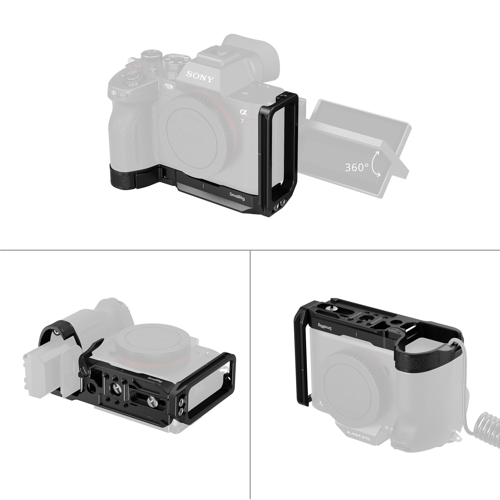 L-Shaped Mount Plate for Sony A7R VI 6706