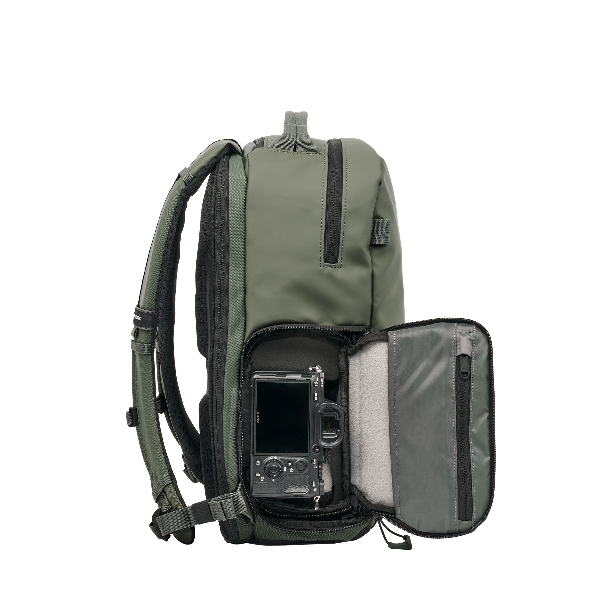 PRVKE 21 Zip Photo Bundle Wasatch Green