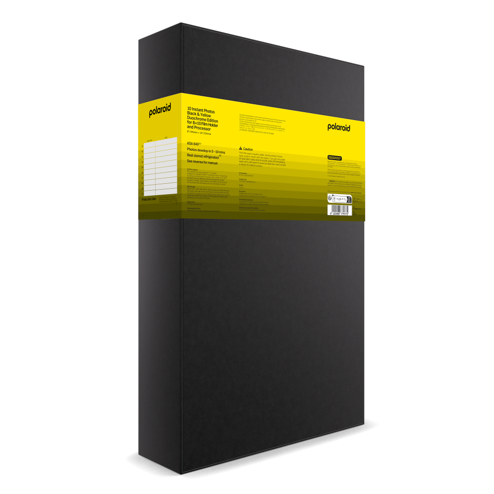 Duochrome Film 8x10 - Black & Yellow Edition (10Photos)