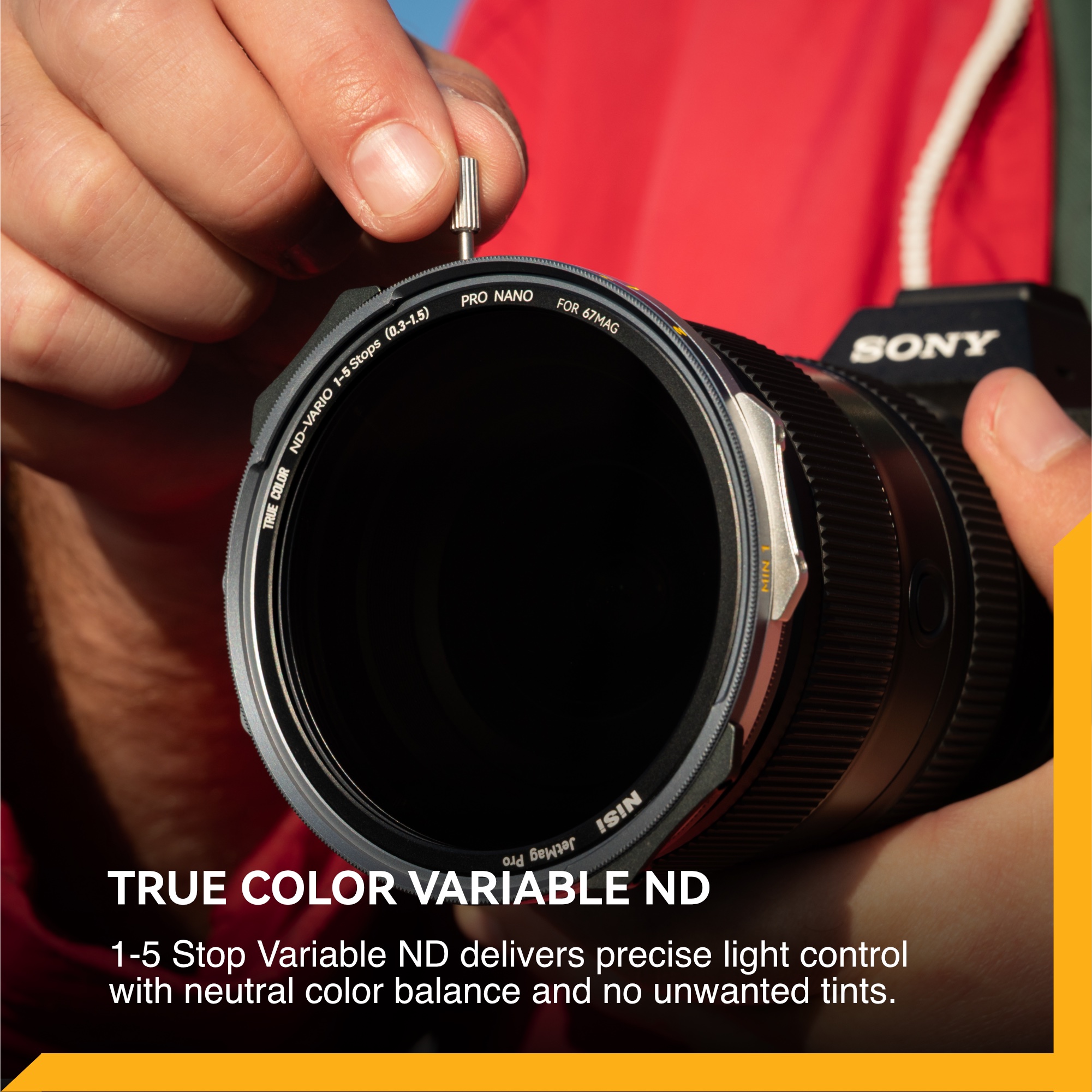 JetMag Pro VND Flex Kit 1-5 stops 67MAG