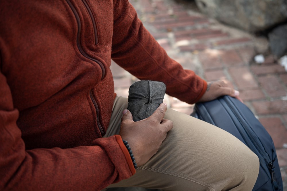 Packable Tote - Charcoal PFAS Free