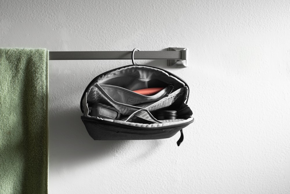 Wash Pouch - Small - Black PFAS Free
