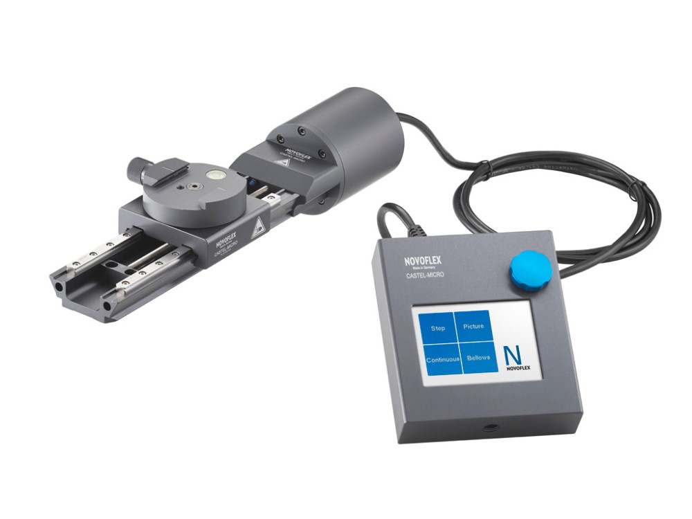 Einstellschlitten CASTEL-MICRO, elektronisch gesteuert