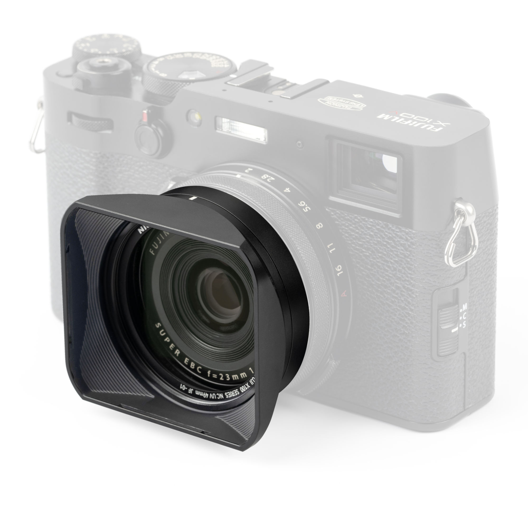 Jetmag Pro for Fujifilm X100 Series Lens Hood Kit - Black