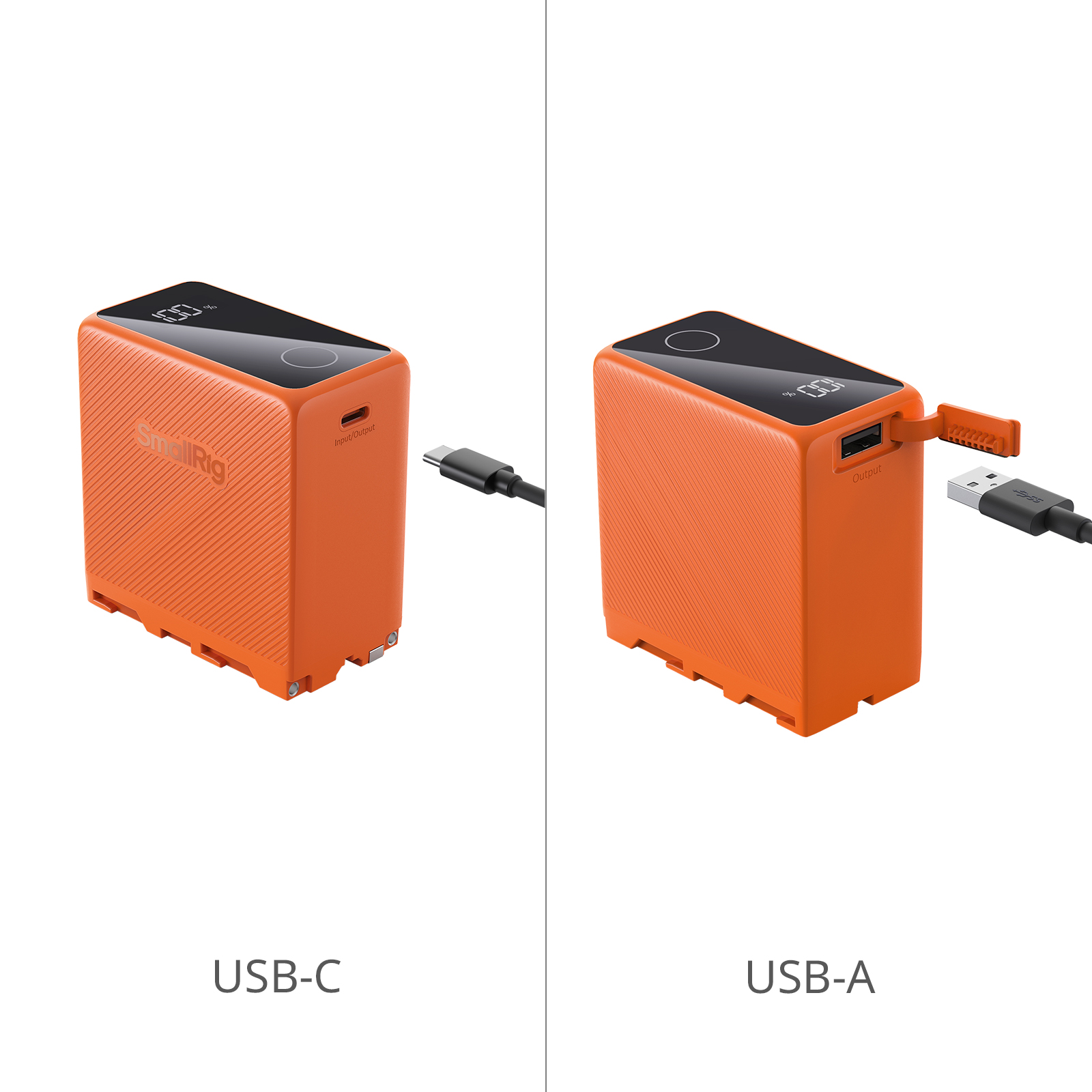 NP-F970 USB-C Rechargeable Camera Battery - Orange 4576