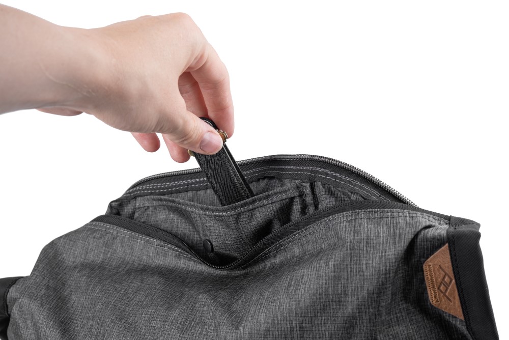 Packable Tote - Charcoal PFAS Free