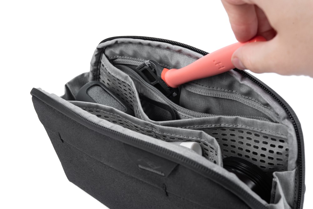 Wash Pouch - Small - Black PFAS Free