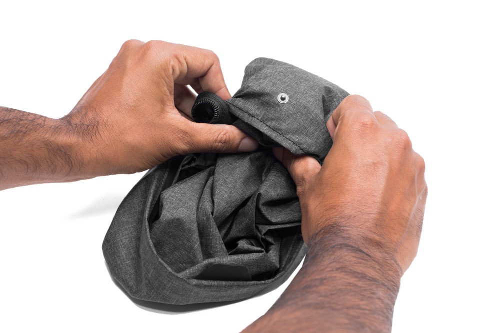 Shoe Pouch - Charcoal PFAS Free