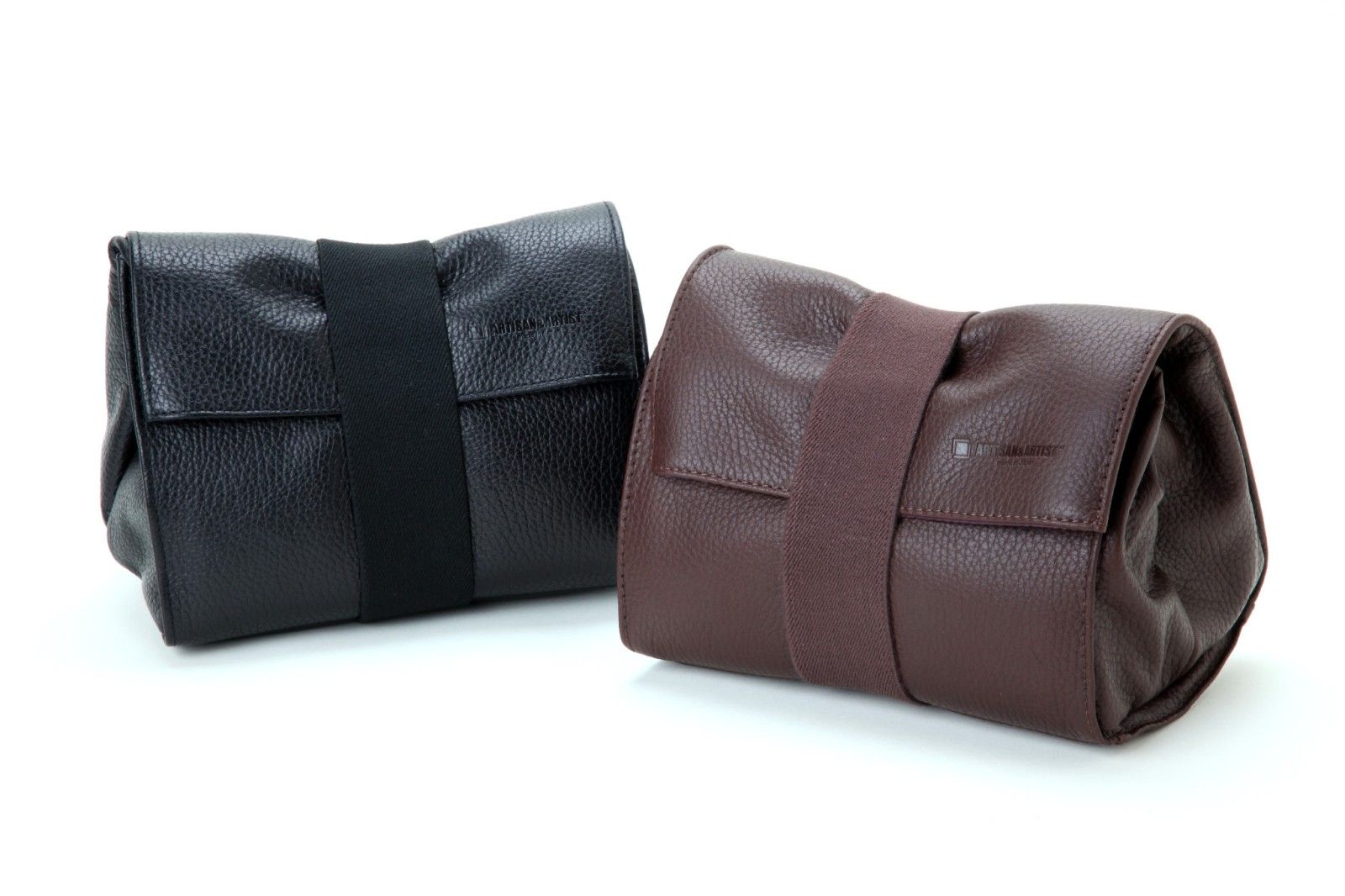 ACAM-78 Leather Pouch (L) - Black