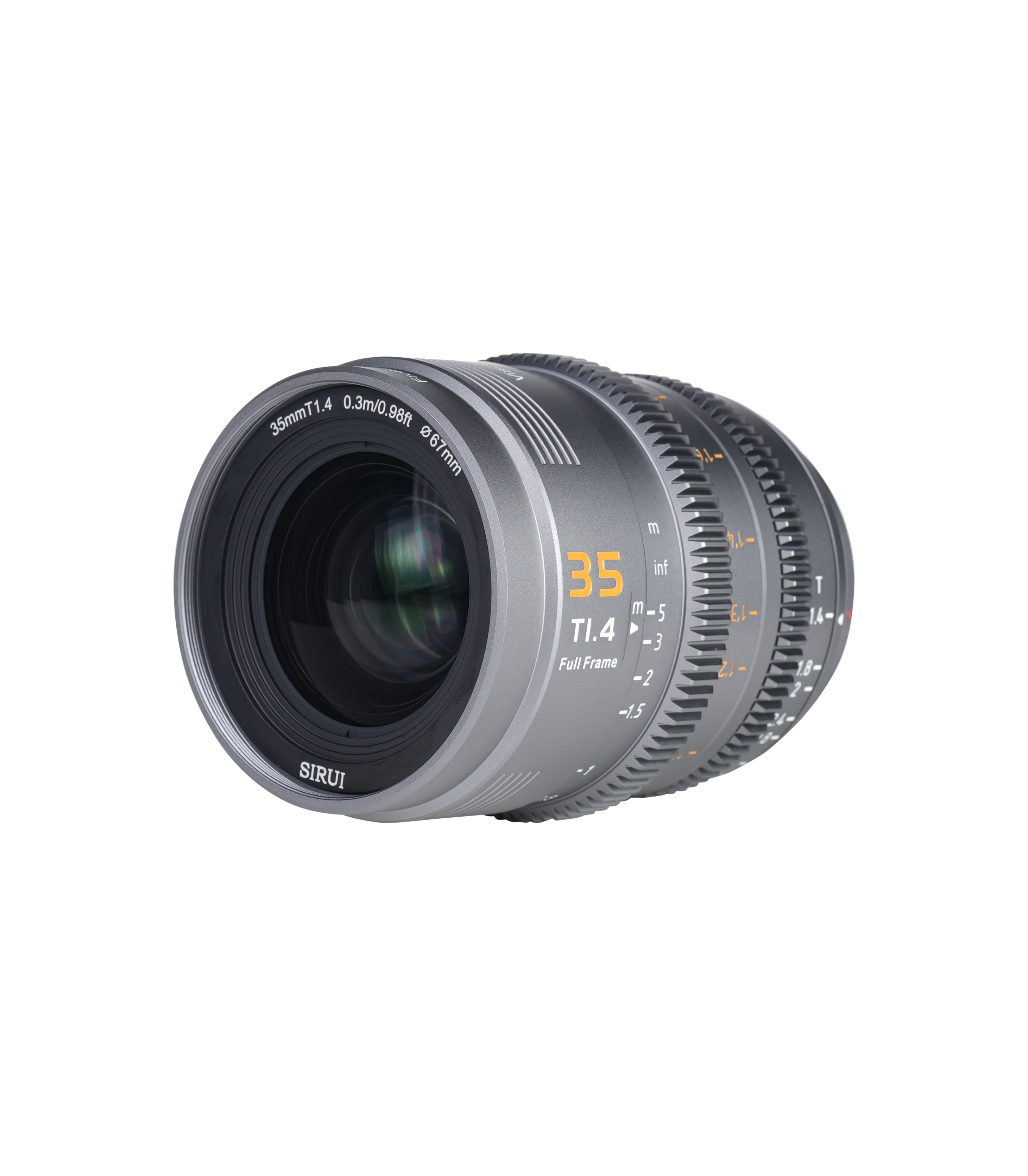 Sirui VISION PRIME T1.4 FF Cine Lens 35mm (E-Mount) - Grey