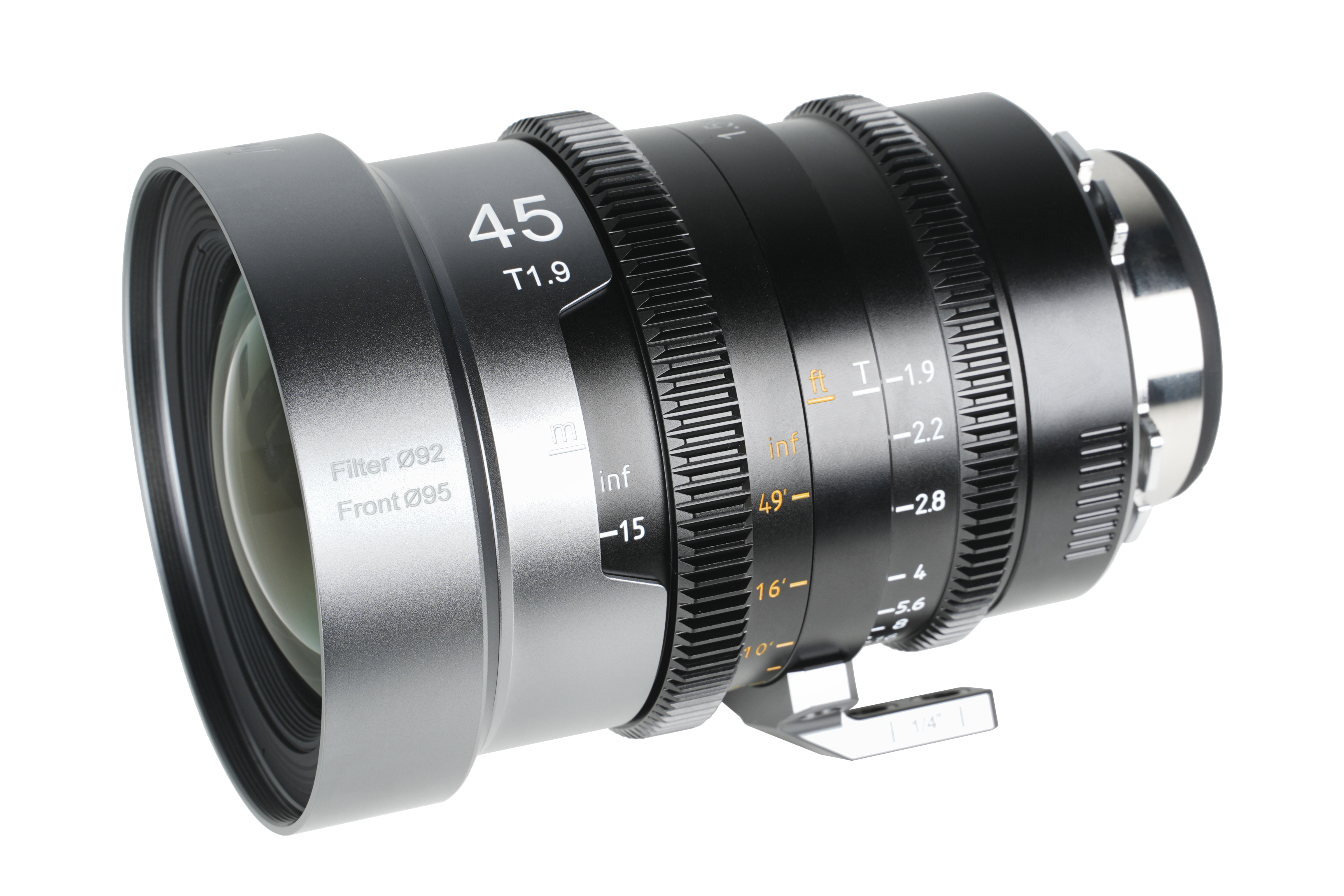 Sirui IronStar 45mm T1.9 1.5x Anamorphic Full Frame Cine Lens (PL / EF- Mount)- Neutral Flare