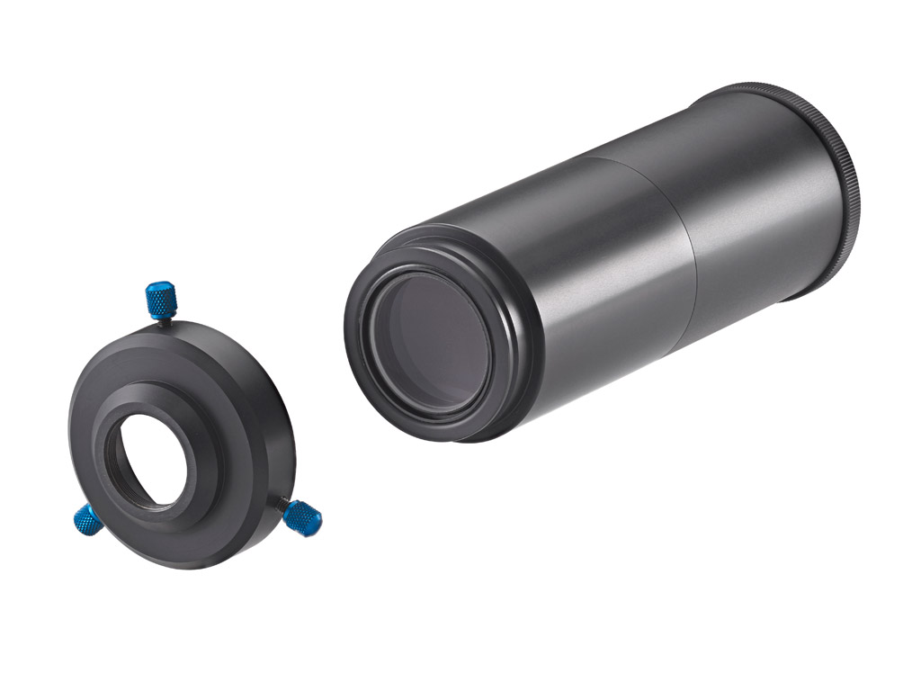 Spezialtubus zur Verwendung von Mikroskopobjektiven M26 (z.B. M-Plan)