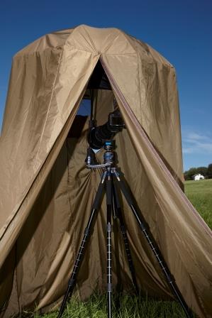 Tarnzelt oliv für Fotoschirm PATRON