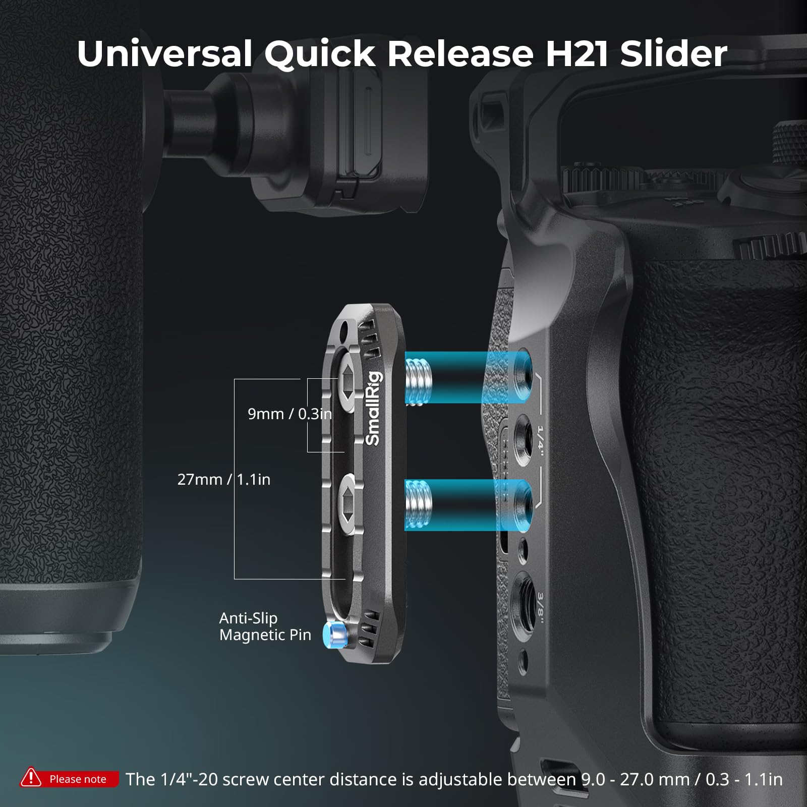 SmallRig HawkLock H21 Quick Release Rotating Side Handle Kit 4485