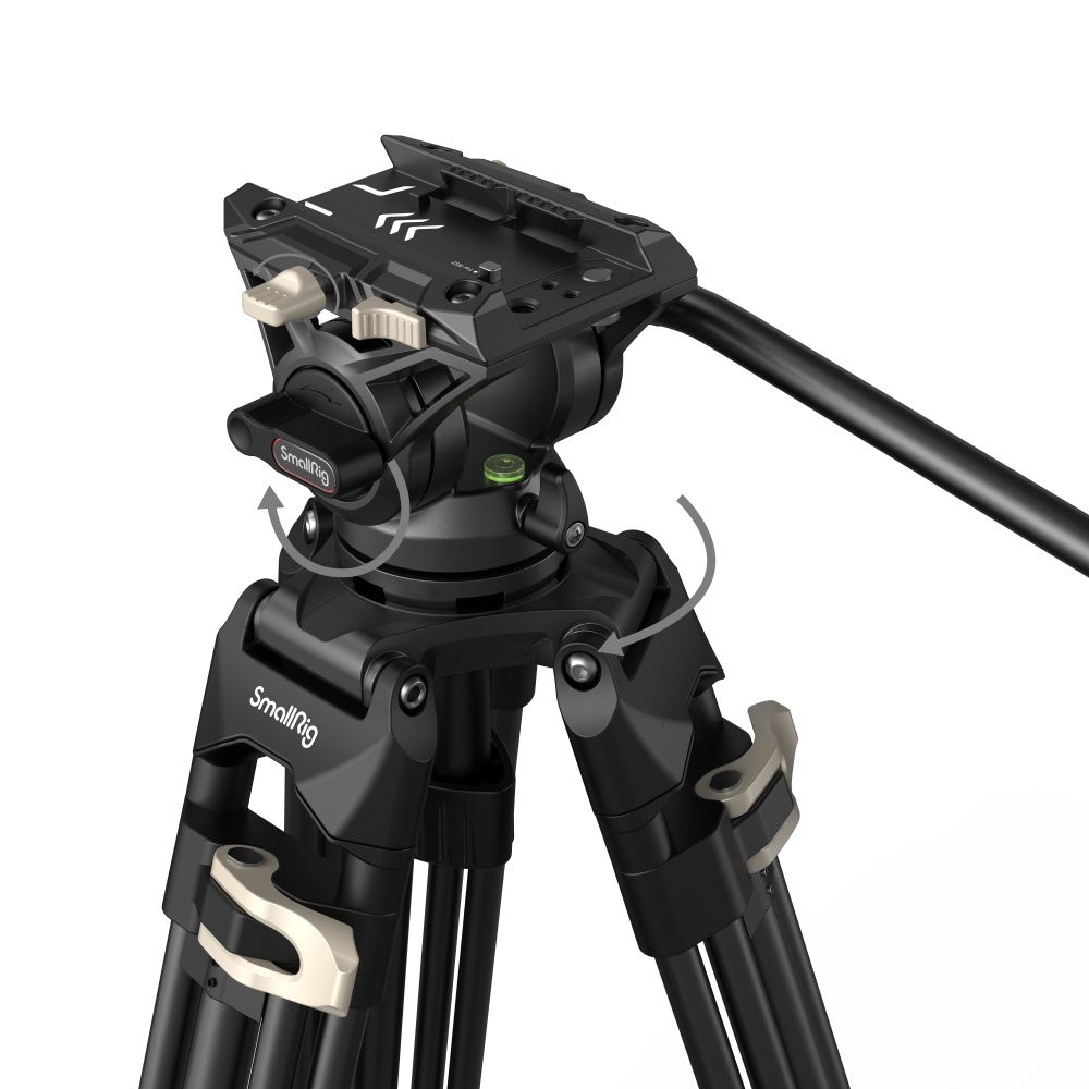 Heavy-Duty Fluid Head Tripod AD-01 3751