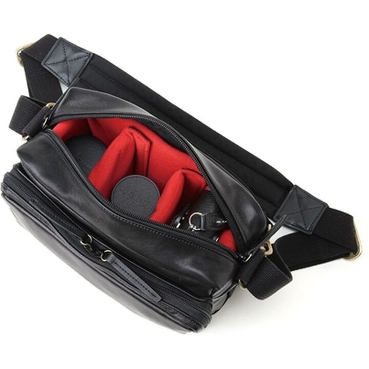 GCAM-1100 Leather Shoulder Camera Bag